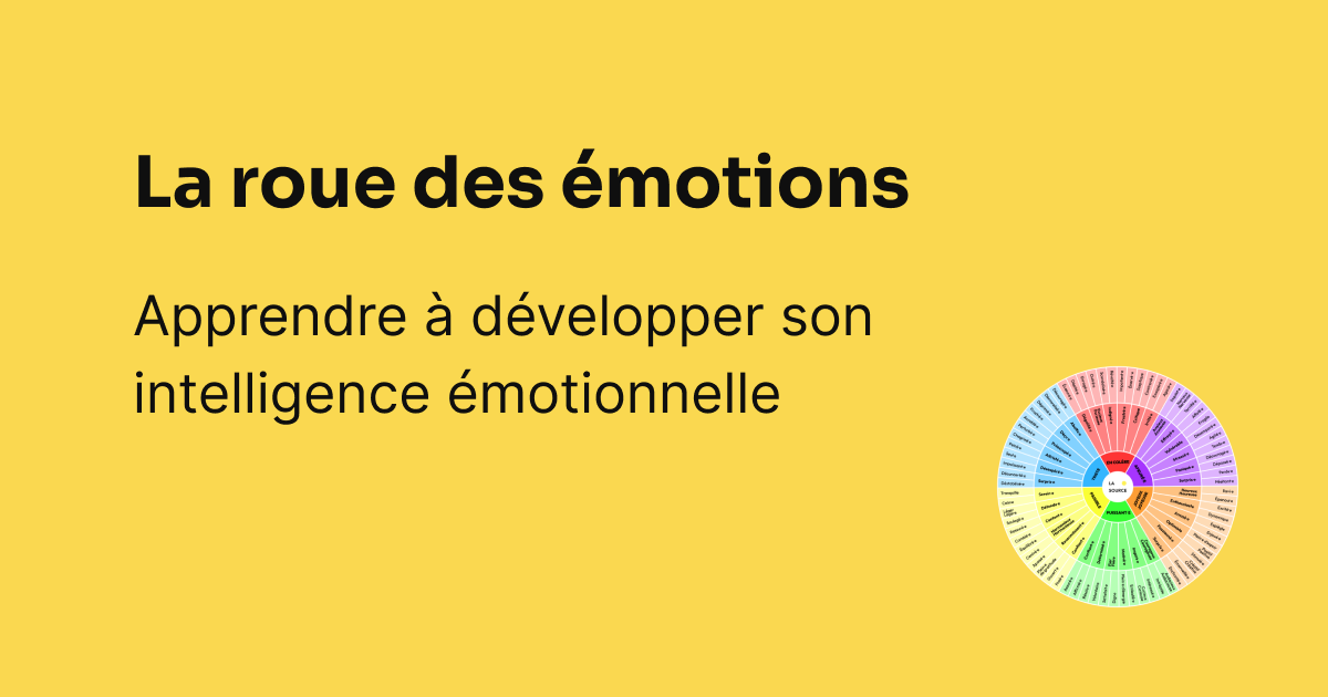 La roue des émotions